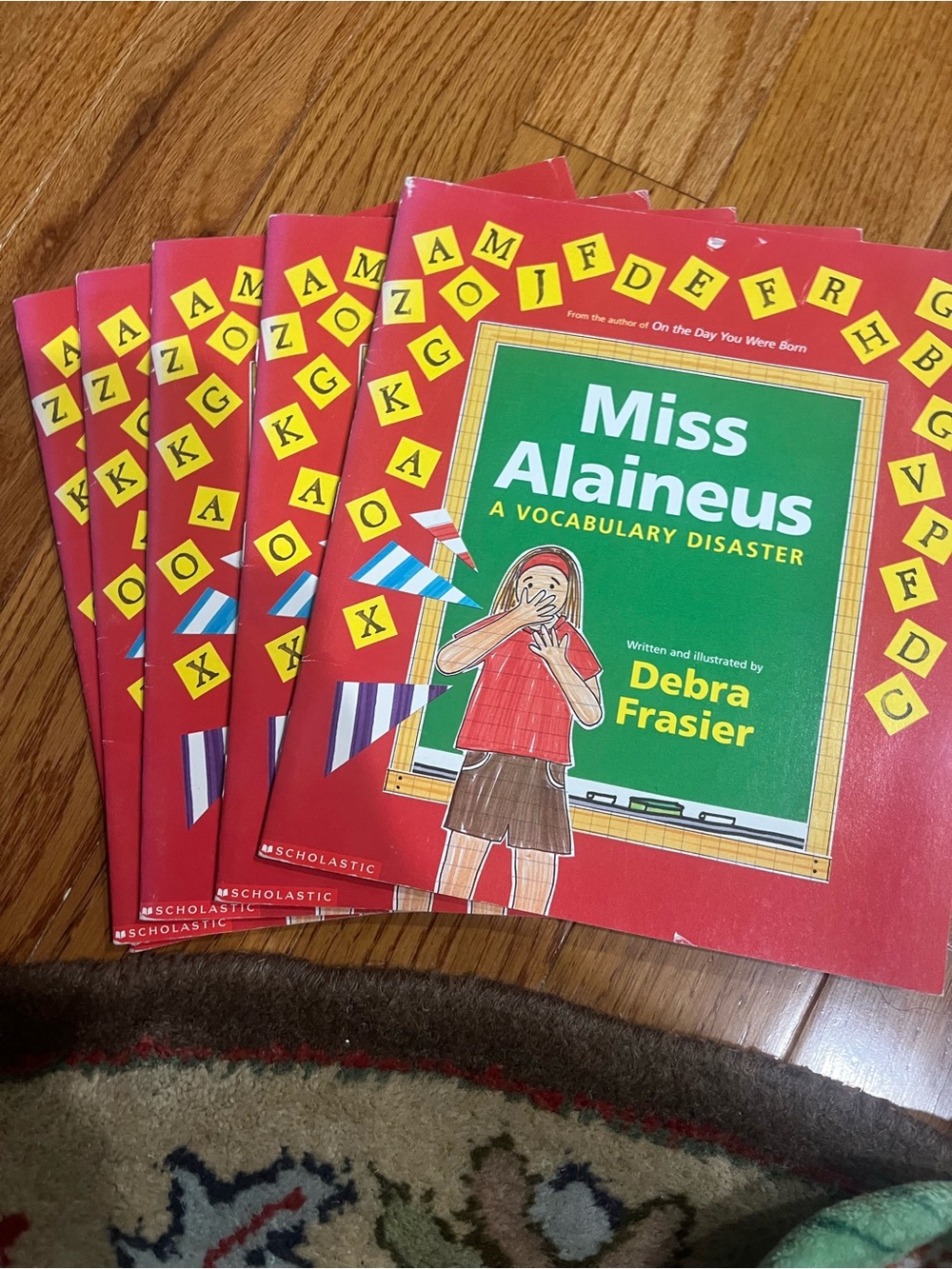 Scholastic Miss Alaineus Paperback Set - Red & Green Covers